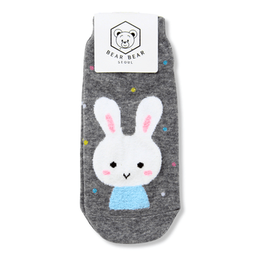 BEAR BEAR_Cute Character Print Korean Ankle Socks_Cosmetic World